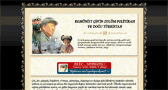 Desktop Screenshot of doguturkistan.com